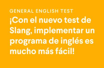 ¿Qué evalúa el General English test de Slang?