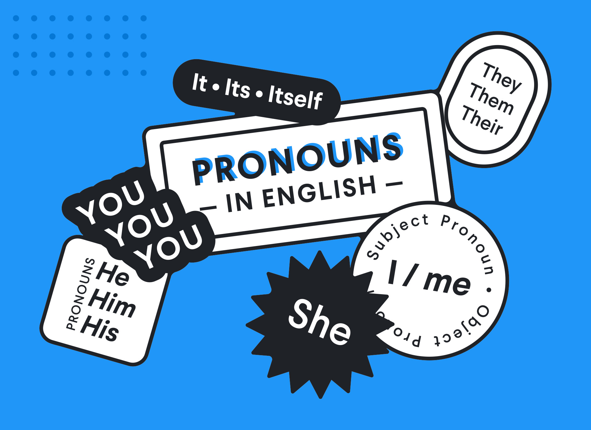 Pronomes em inglês: um guia para iniciantes